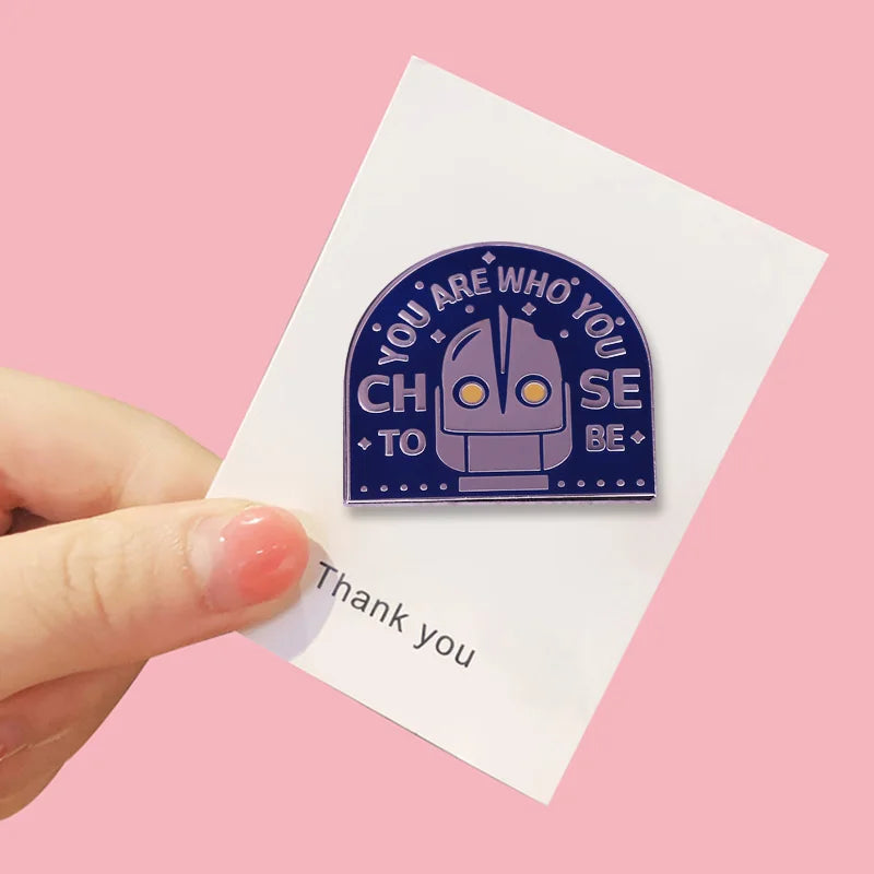  You Are Who You Choose To Be Enamel Pin by Queer In The World sold by Queer In The World: The Shop - LGBT Merch Fashion