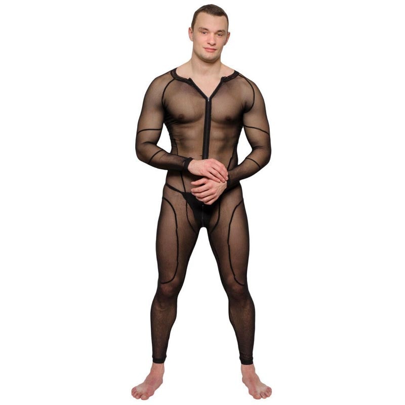  Men's Sheer Bodysuit by Queer In The World sold by Queer In The World: The Shop - LGBT Merch Fashion