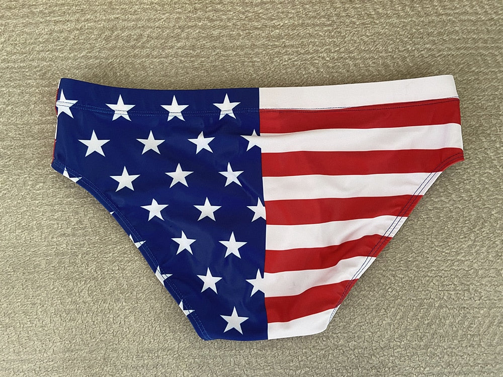 USA Flag Swim Briefs