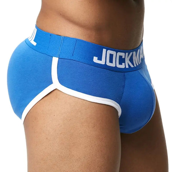 White Jockmail Packing Hip & Butt Underwear Briefs by Queer In The World sold by Queer In The World: The Shop - LGBT Merch Fashion