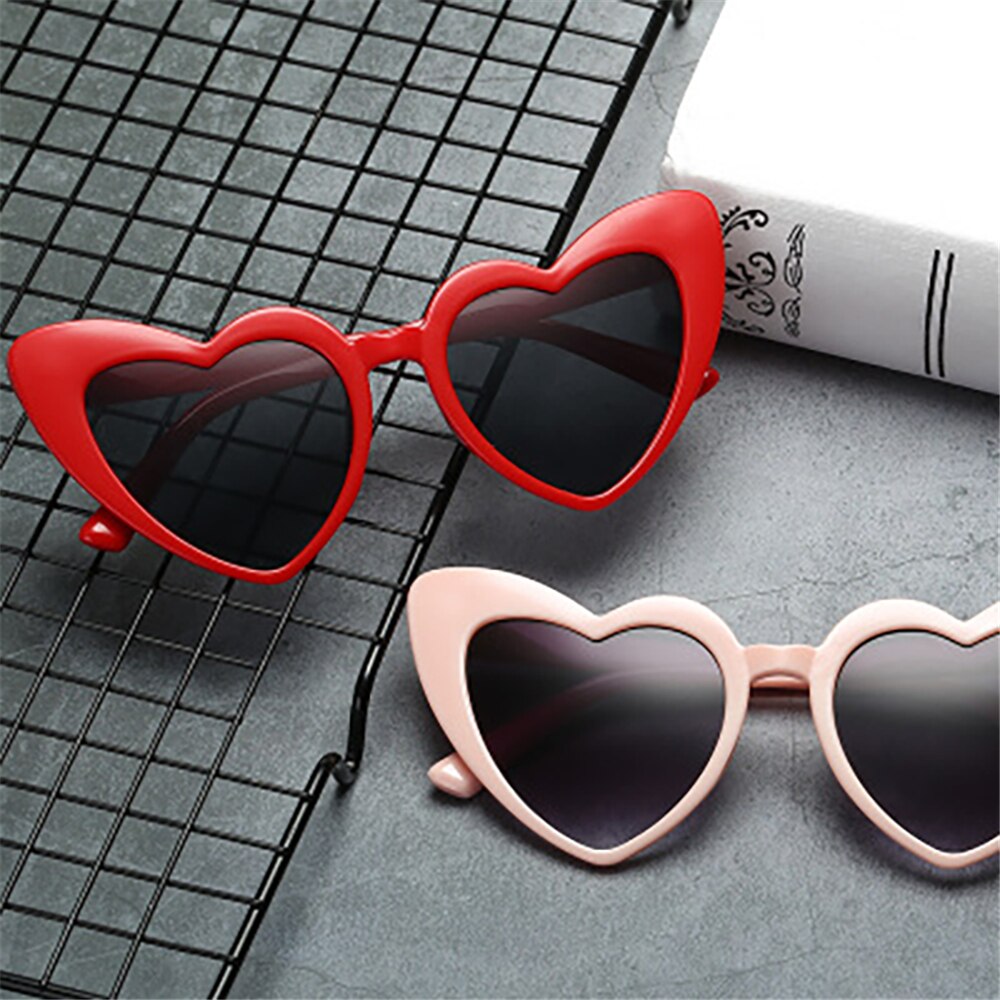  Retro Love Heart Shaped Sunglasses by Queer In The World sold by Queer In The World: The Shop - LGBT Merch Fashion