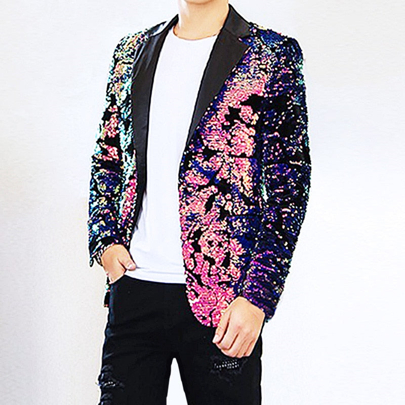  Fabulous Shimmer Sequined Blazer by Queer In The World sold by Queer In The World: The Shop - LGBT Merch Fashion