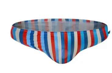 Bondi Striped Swim Briefs