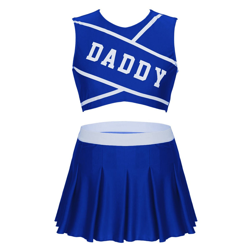 6pc Daddy's Girl Cheerleader Costume