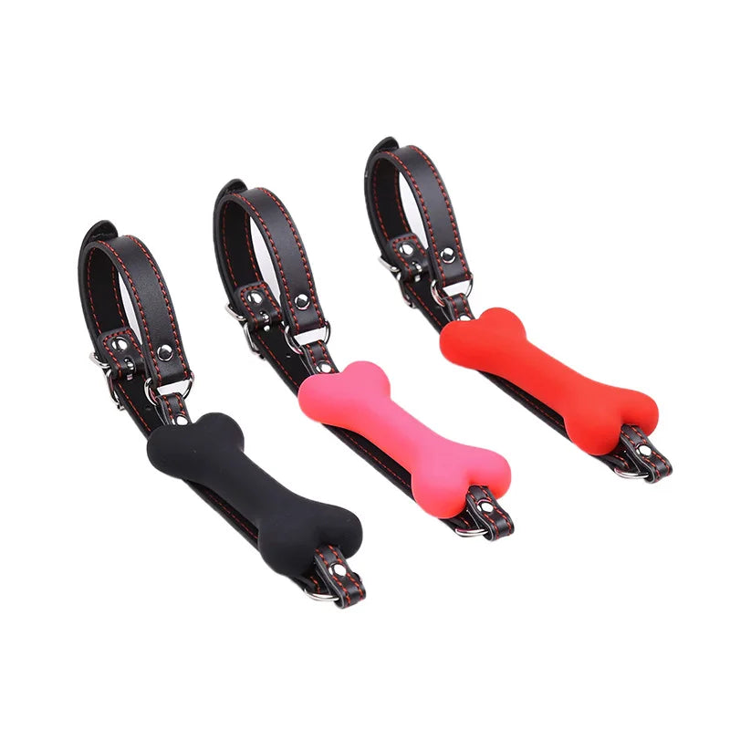 Puppy Play Bone Ball Gag