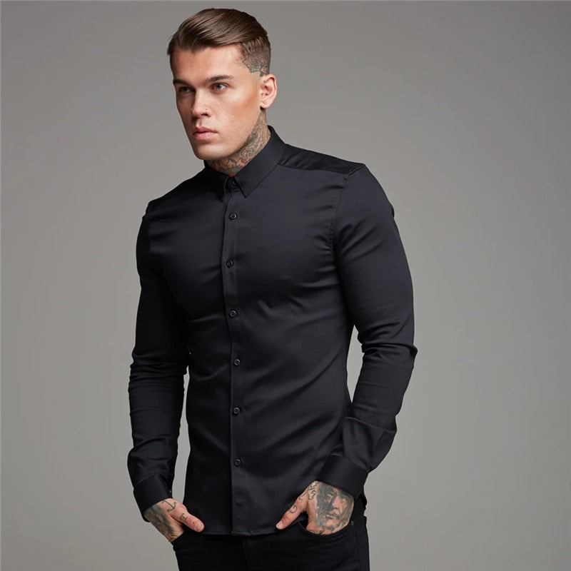 Buff Long Sleeve Tight Shirt