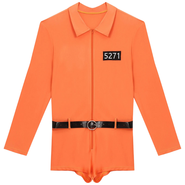 Inmate Seduction Jailbird Fantasy Jumpsuit