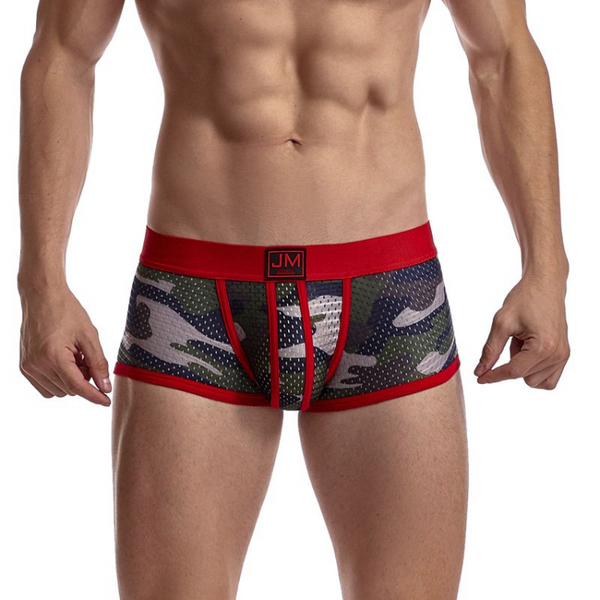 Jockmail Coloured Military Mesh Boxers (6 Pack)