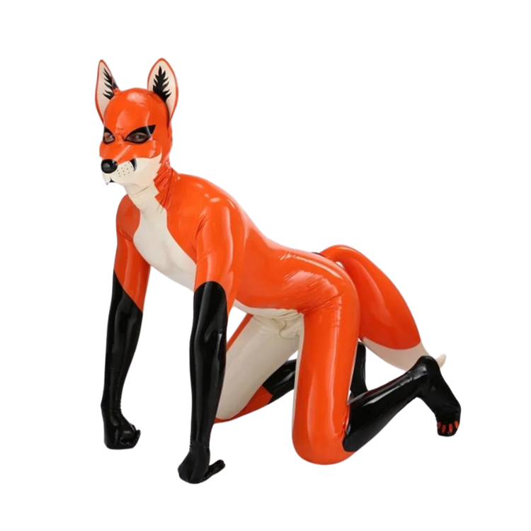 Kinky Premium Latex Fox Suit