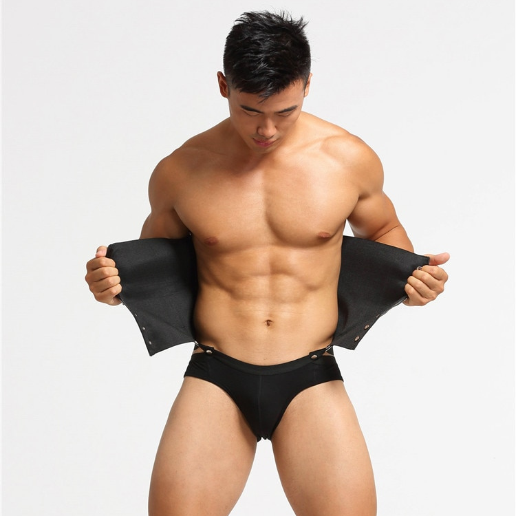 Kinky Removable Mens Girdle And Briefs Set – Queer In The World