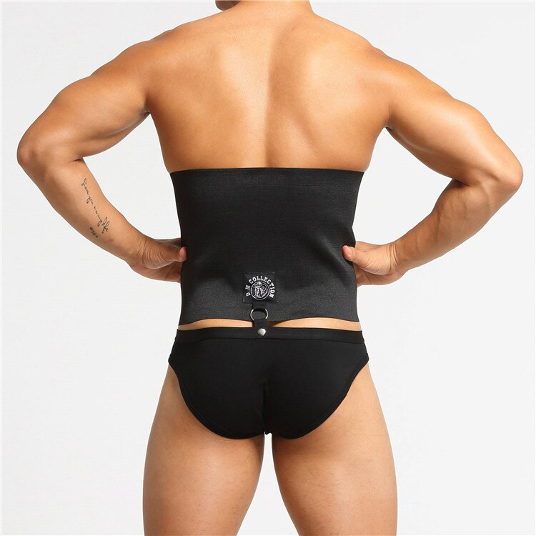 Kinky Removable Mens Girdle And Briefs Set – Queer In The World