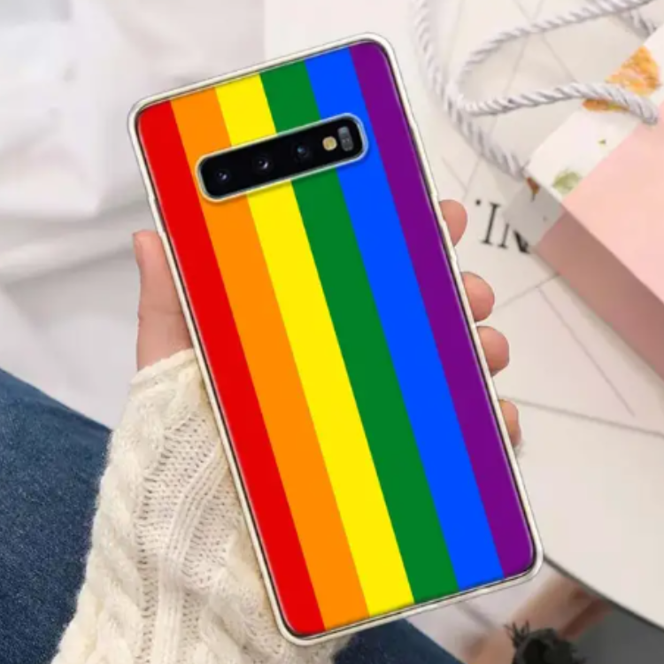  LGBT Flag Samsung Phone Case by Queer In The World sold by Queer In The World: The Shop - LGBT Merch Fashion