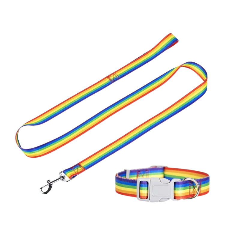 LGBT Pride Nylon Dog Leash