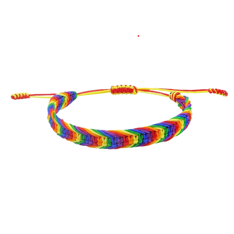 LGBT Pride Rope Bracelet