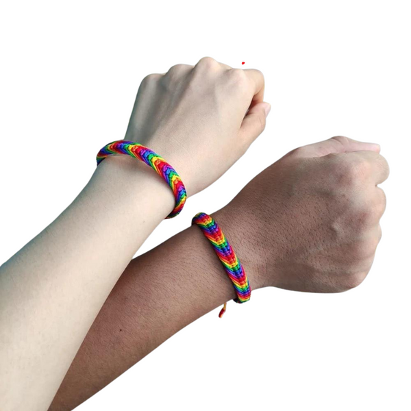 LGBT Pride Rope Bracelet