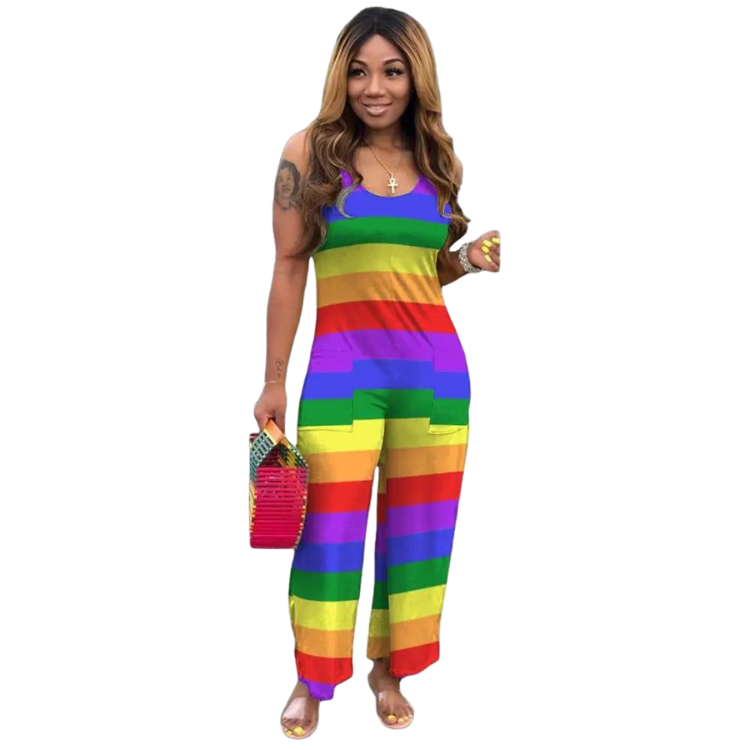 Linen LGBT Pride Romper