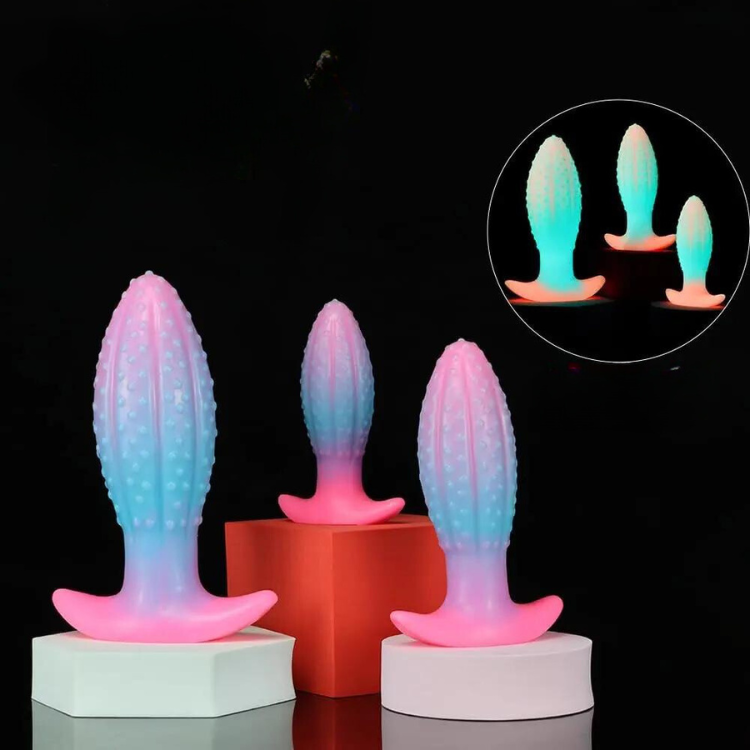 Luminous Pleasure Glowing Butt Plug