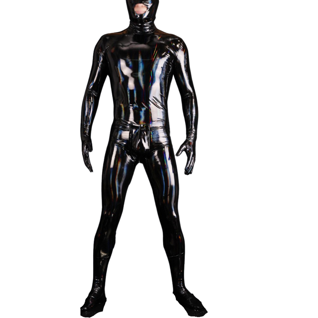 Men's Long Sleeve Spandex Bodysuit