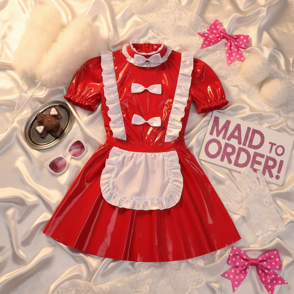 Men's Sissy French Maid's Naughty Dress Delight – Queer In The World: The Shop
