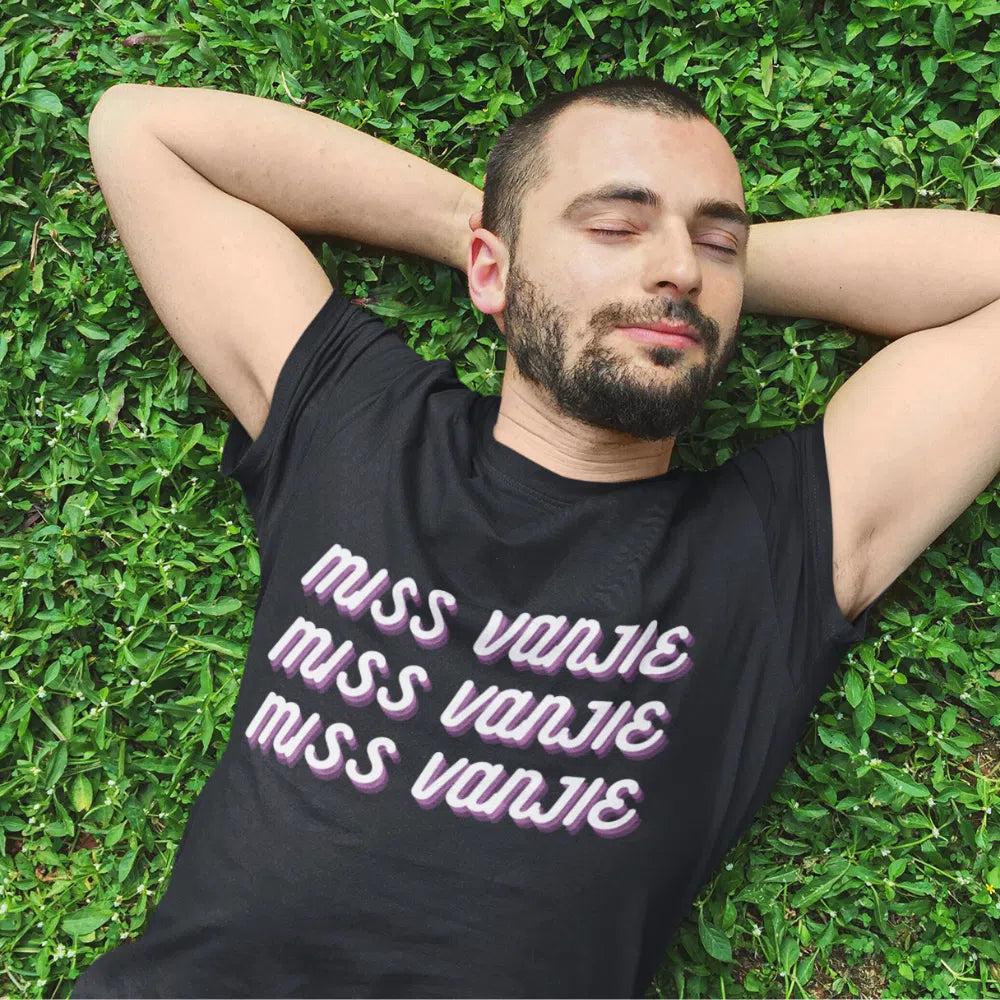 Black Miss Vanjie T-Shirt by Queer In The World Originals sold by Queer In The World: The Shop - LGBT Merch Fashion