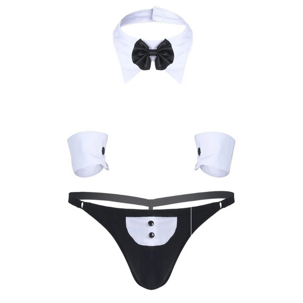 Naked Tuxedo Lingerie Costume