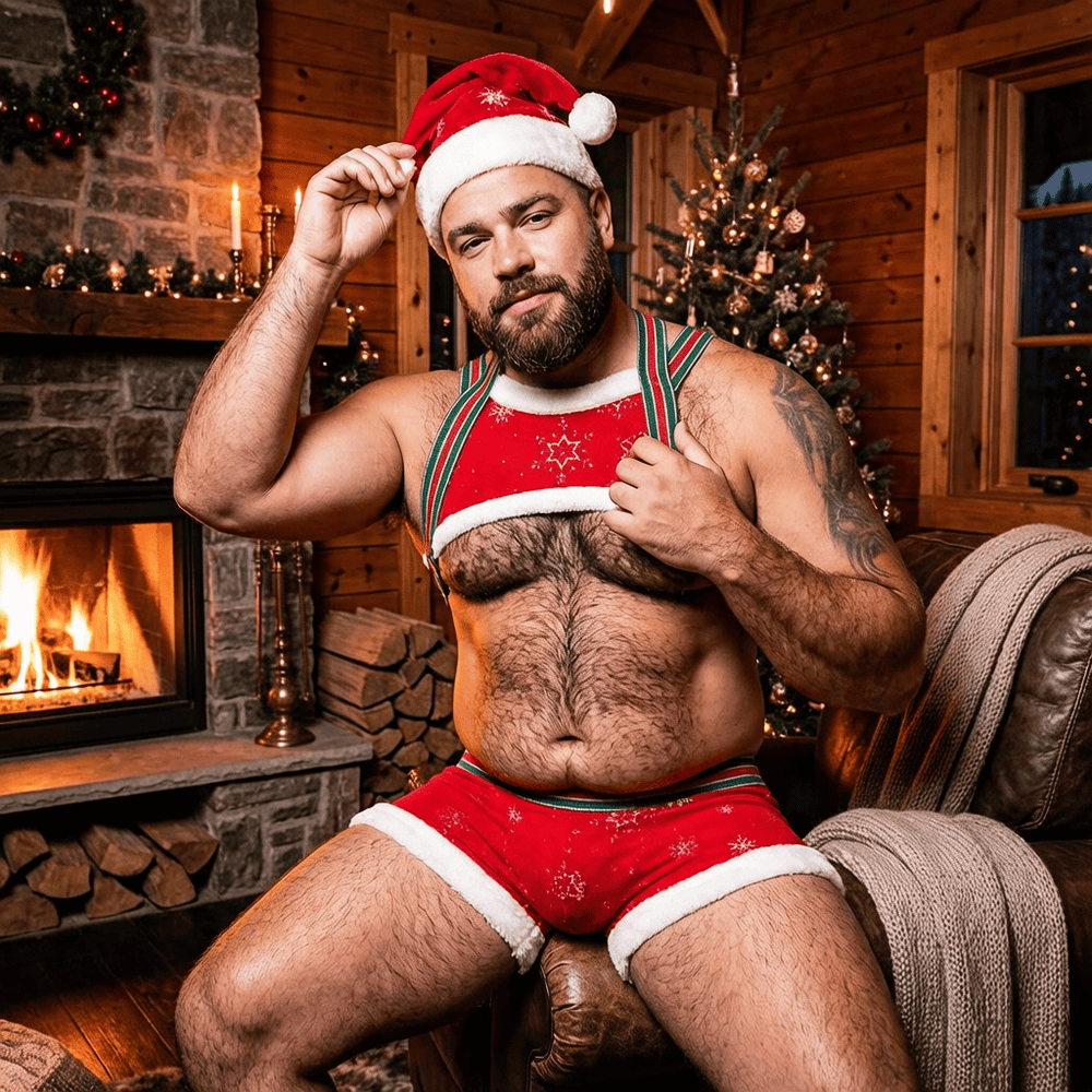 Naughty Claus Holiday Kink Costume