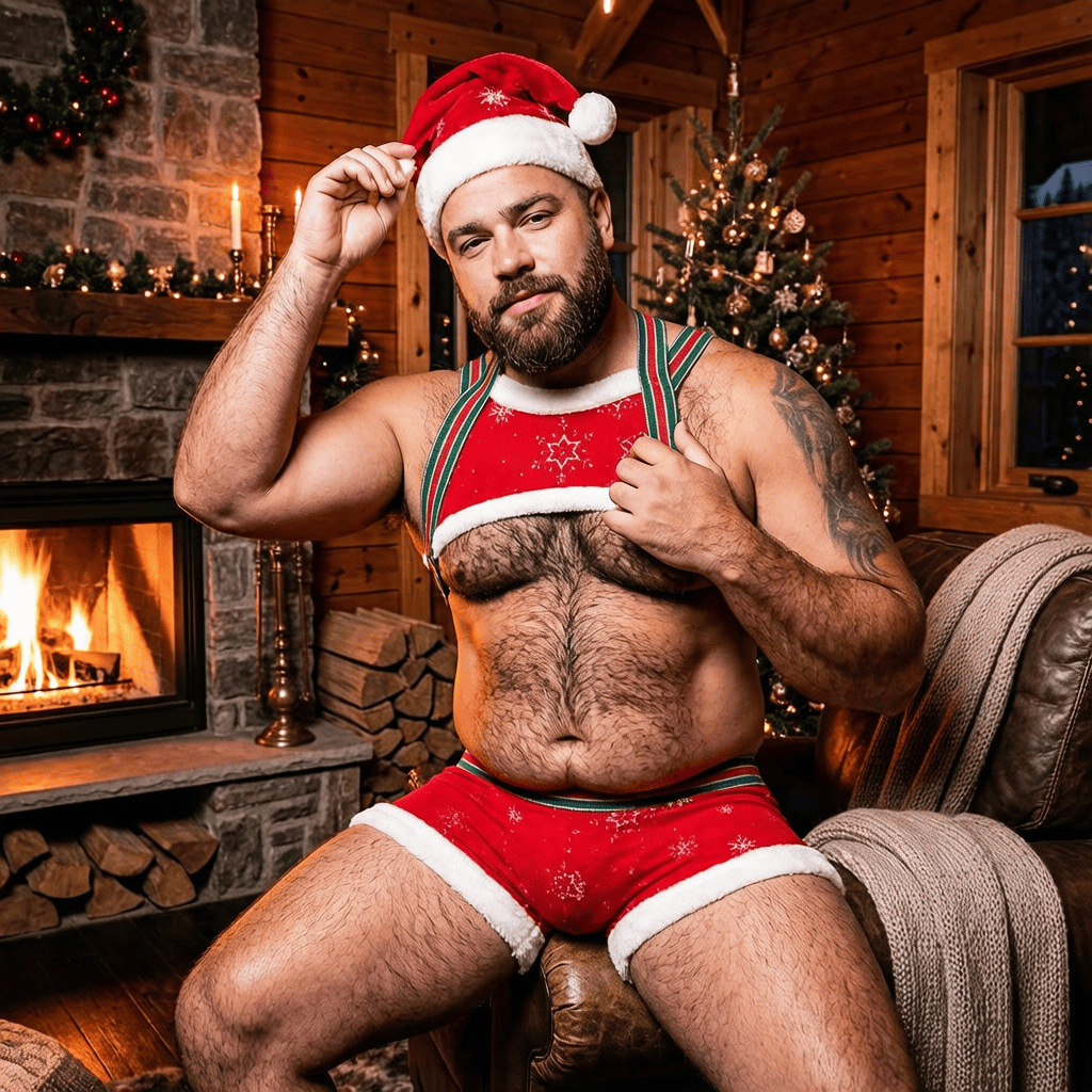 Naughty Claus Holiday Kink Costume