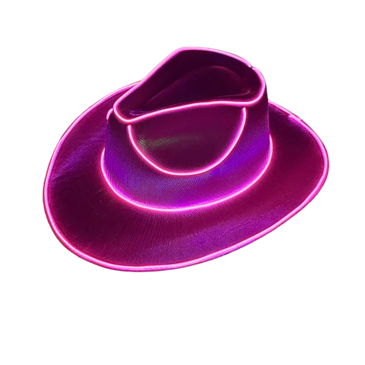 Neon Glow Pearlescent Cowboy Hat