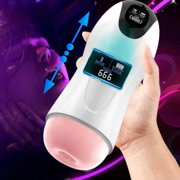 OralEcho Vibe Electric Masturbator Cup