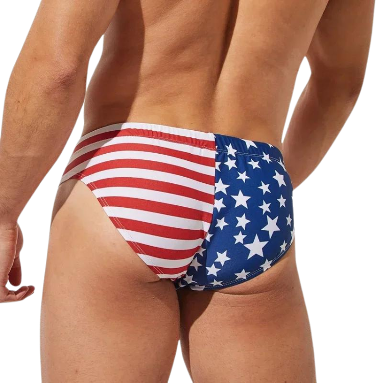 Patriot Pride USA Swim Briefs