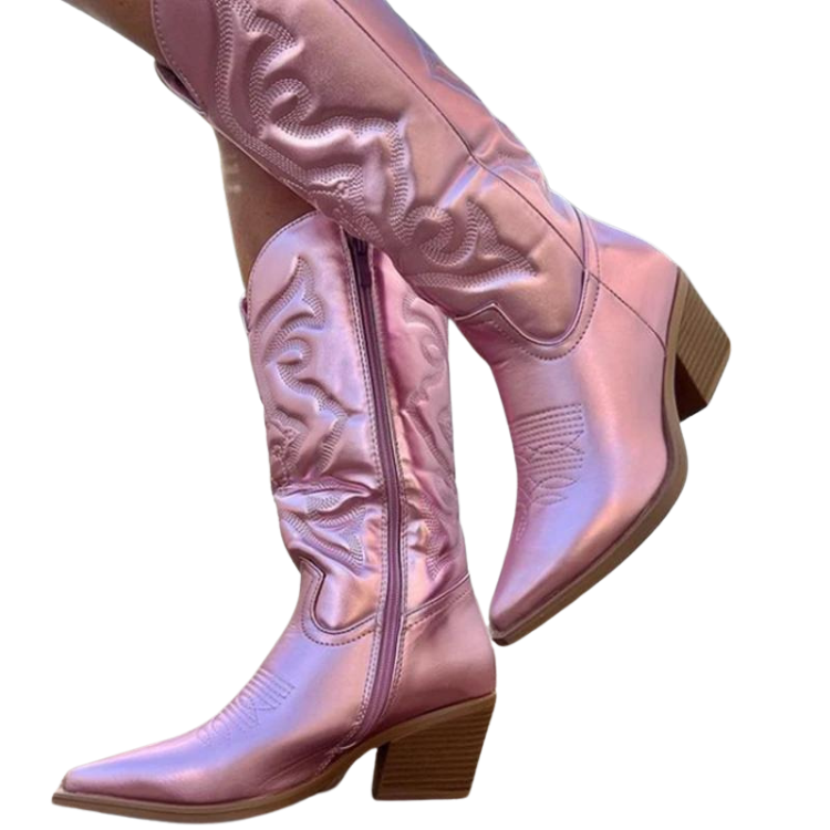 Pink Cowgirl Boots