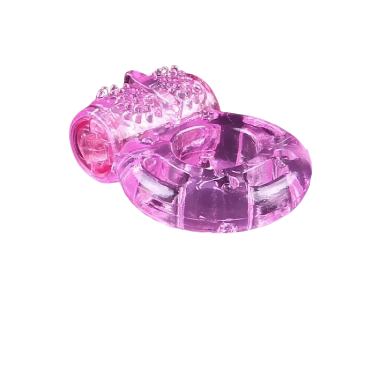 Pink Vibrating Cock Ring