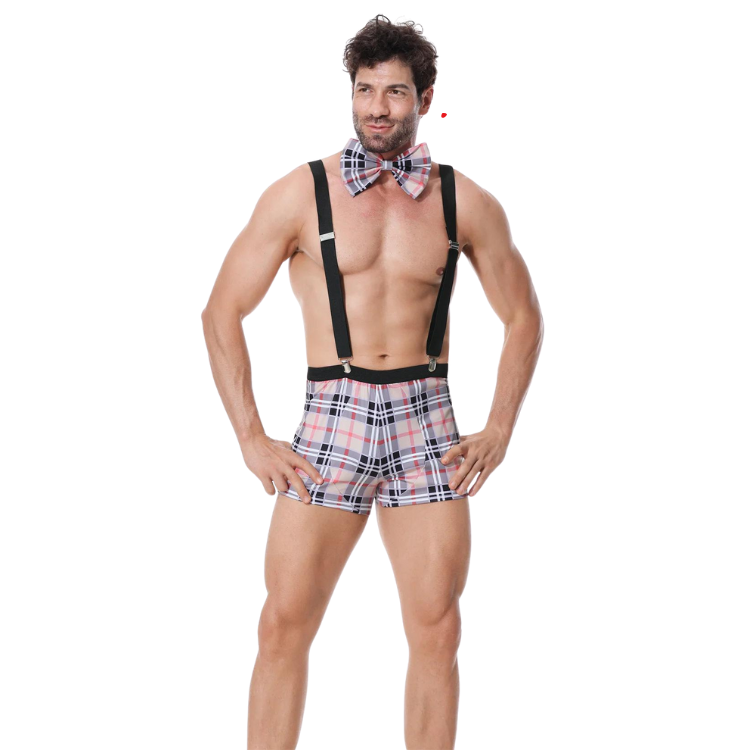 Playful Plaid Performer Costume