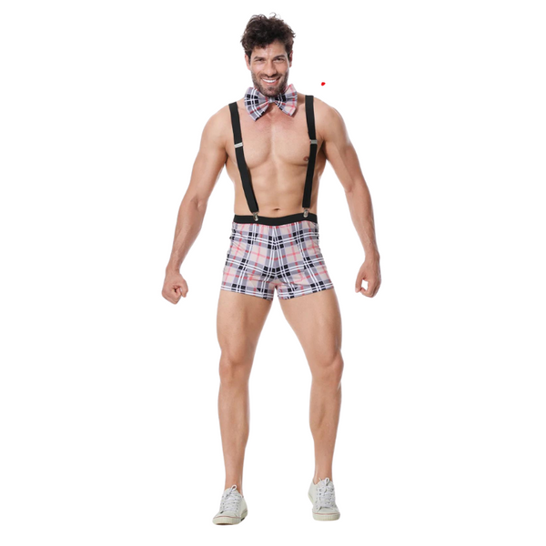 Playful Plaid Performer Costume