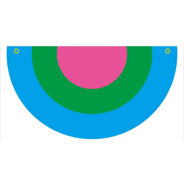 Polysexual Pride Flag Bunting