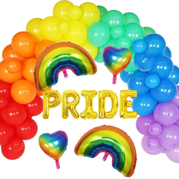 Pride Day Party Balloon Decorations