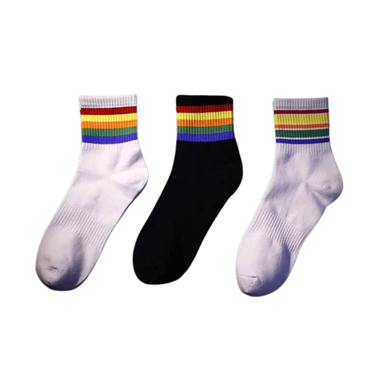 Pride In Every Step LGBTQ socks