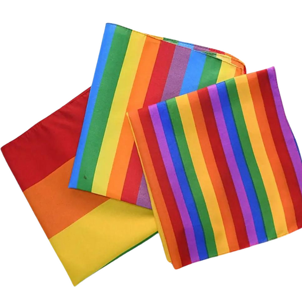 Pride Pop Rainbow Pocket Square