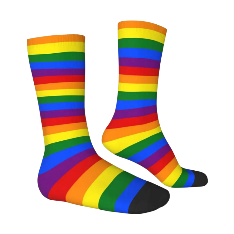 Pride Stride Rainbow Socks