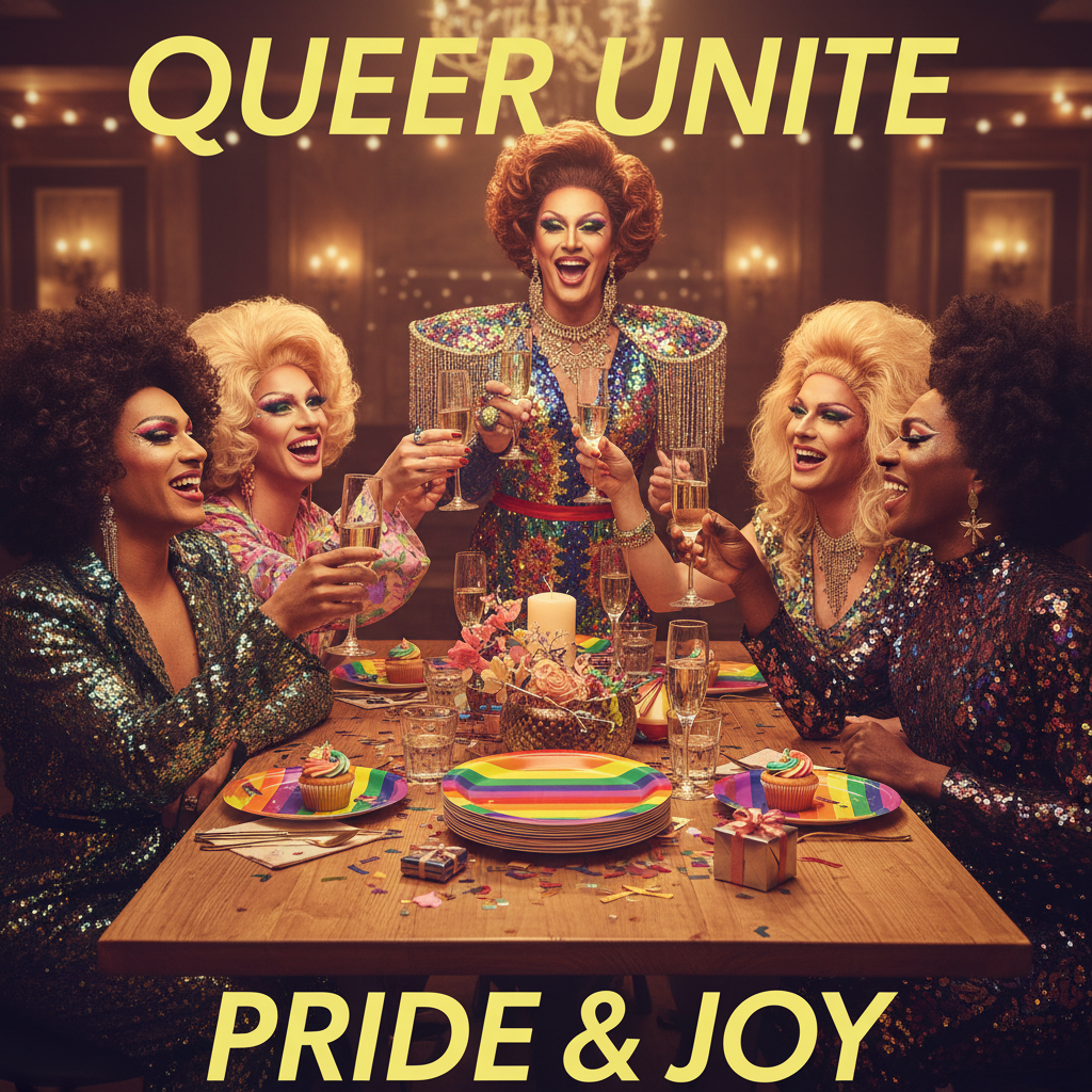 Rainbow Pride Party 20 Piece 9in Plate Set