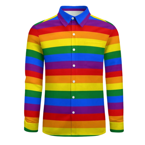 Rainbow Stripes Pride Shirt