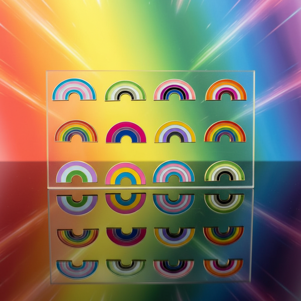 Rainbow Pride Enamel Pins