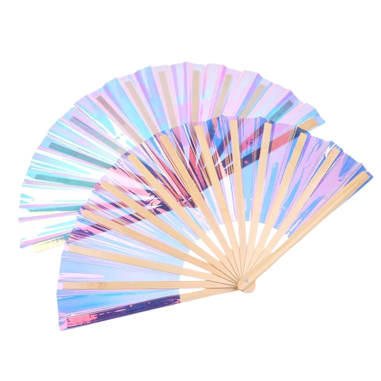 Rave Baby Rave Bamboo Fan