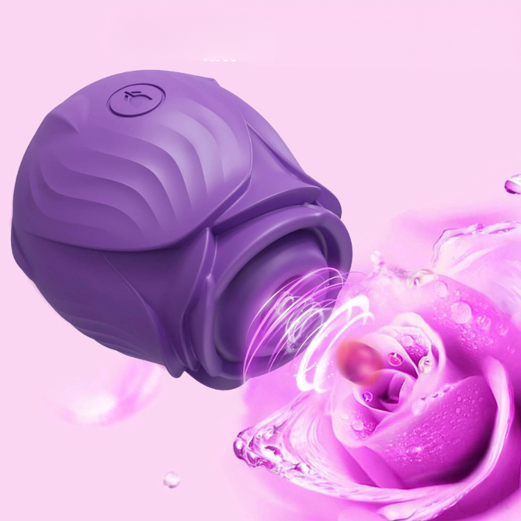 Rose Bloom Caress Vibrating Massager