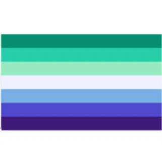 Gay Male MLM Pride Flag