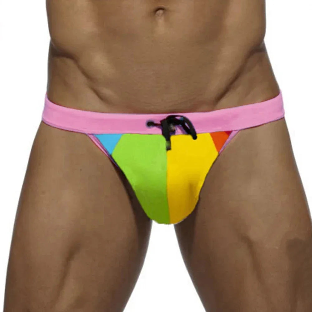 Gay Pride Swim Briefs