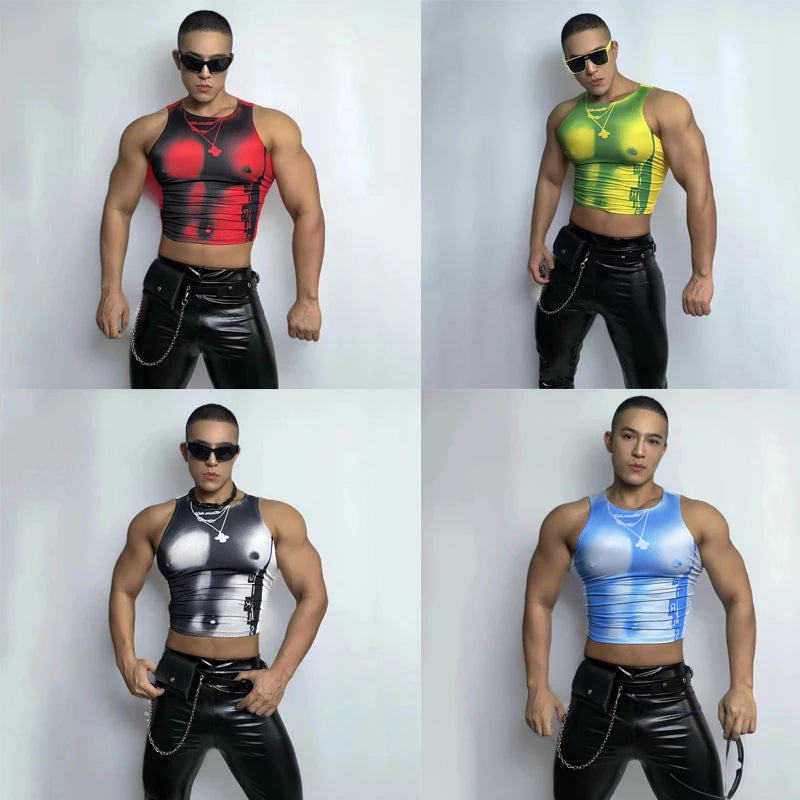 Gay Agenda Crop Tank + Pants Outfit