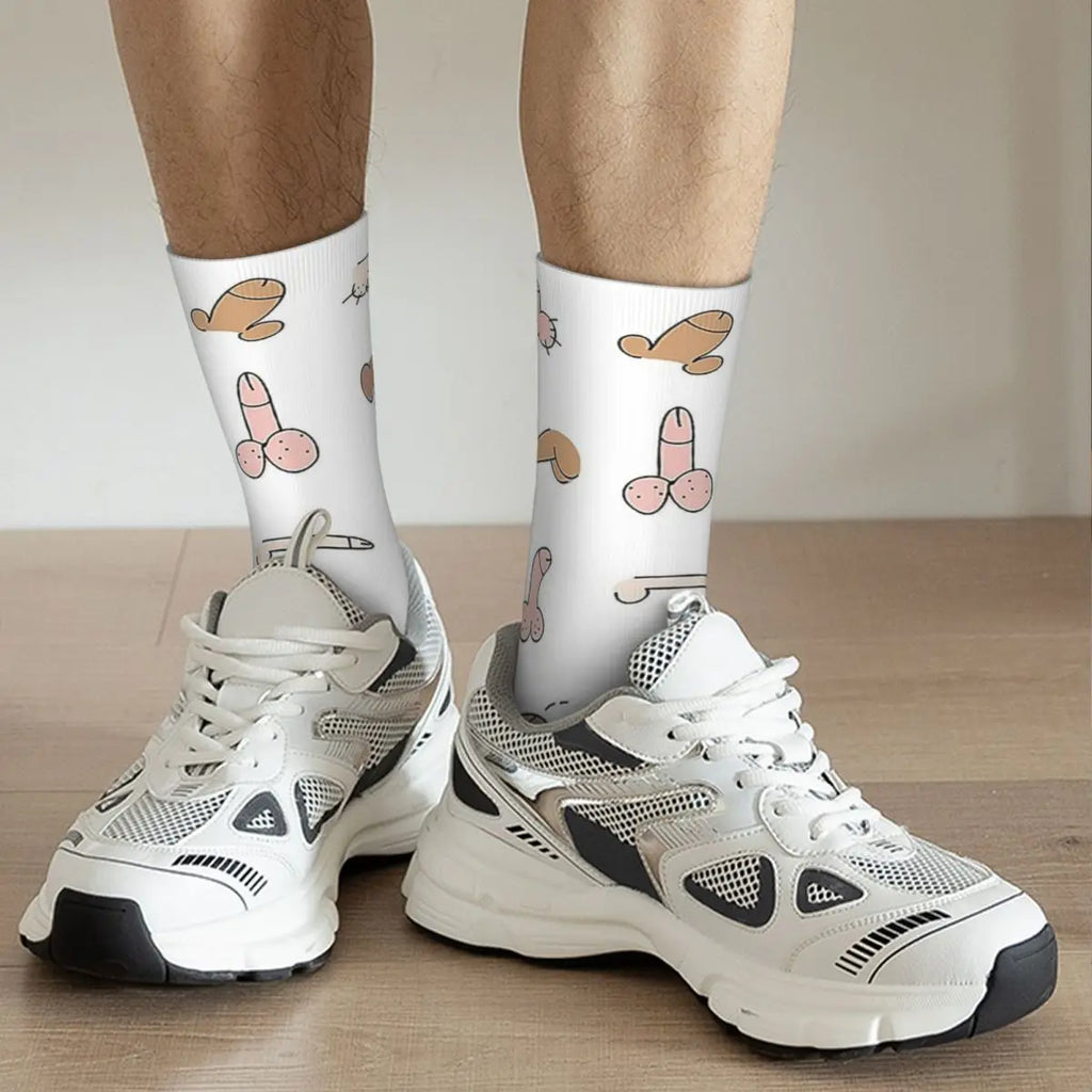 Museum Of Dicks Novelty Crew Socks