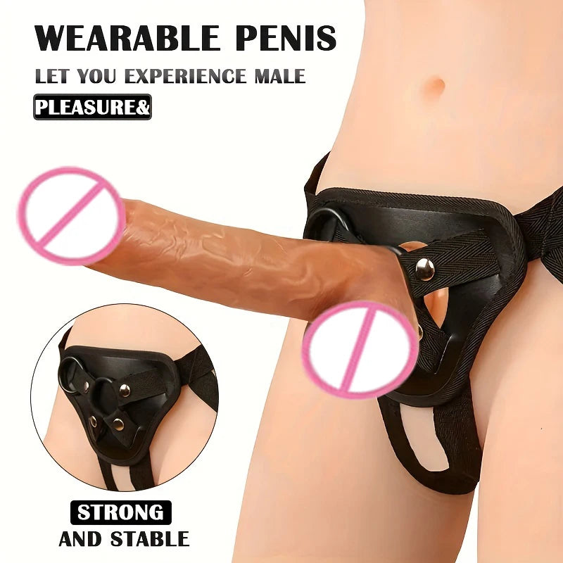 TrueFeel Strap-On Dildo