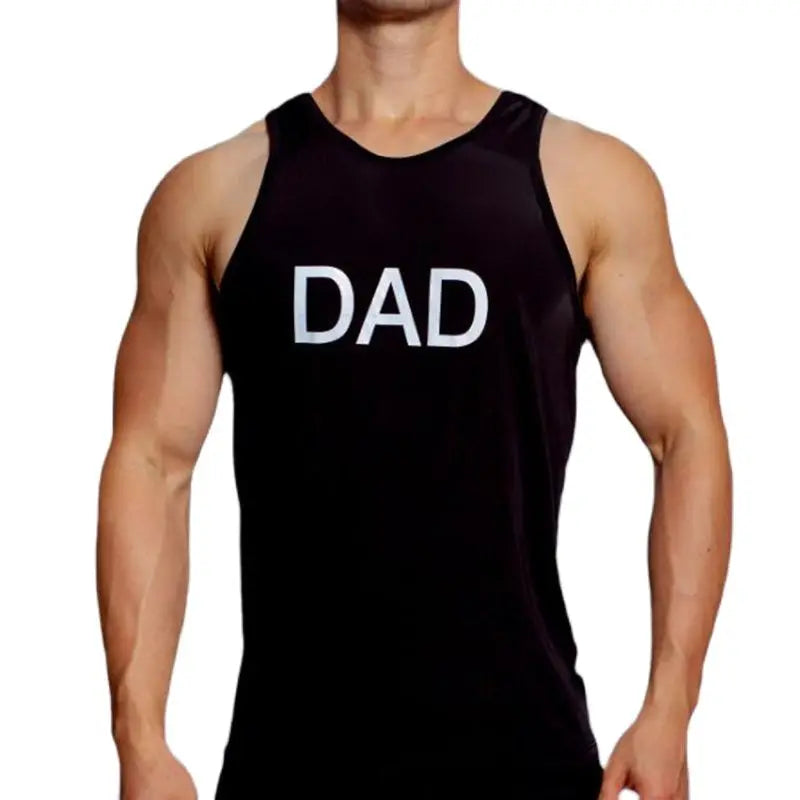 Dad Gym Sheer Tank Top